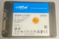 Crucial BX500 CT240BX500SSD1 240GB 2.5" SATA 6Gb/s SSD Solid State Drive