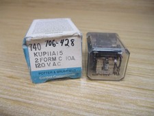 Potter Brumfield KUP-11A15-120V AC Relay KUP-11A15-120VAC Pack of 3