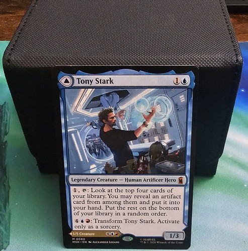 Tony Stark / The Invincible Iron Man MTG Commander Deck EDH Artifacts Marvel