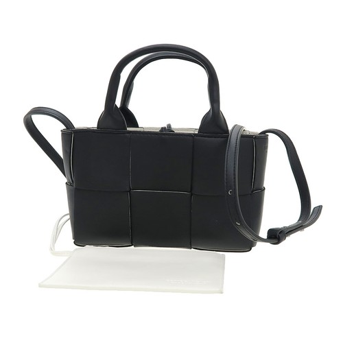 Bottega Veneta Candy Arco Tote Bag 729029VCQC28425 Leather Black #SAB16519