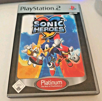Sonic Heroes / Sony PlayStation 2 / PS2 mit Handbuch CIB PAL Getestet