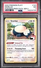 PSA 7 NM 2023 POKEMON PLAY! POKEMON PRIZE PACK SERIES 3 #143 SNORLAX NON HOLO