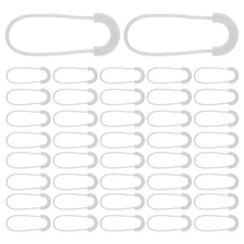  100 Pcs Zipper Pulls Replacement Accessories Coat Luggage Repair Kit