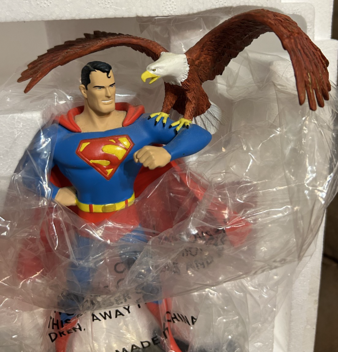 SUPERMAN #14 Ltd Ed STATUE #378/2500 DC Direct Fred Ray Sculpted