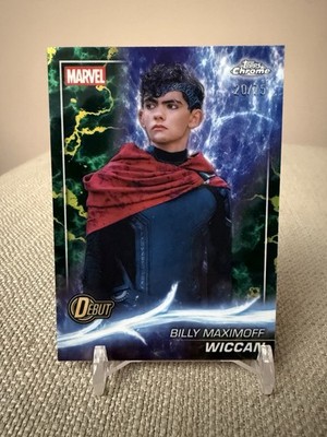 Billy Maximoff - Wiccan 2025 Topps Chrome Marvel Studios Loki Refractor #20/75