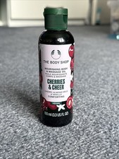 The Body Shop Cherries & Cheer Nourishing Body & Massage Comforting Oil 100ml
