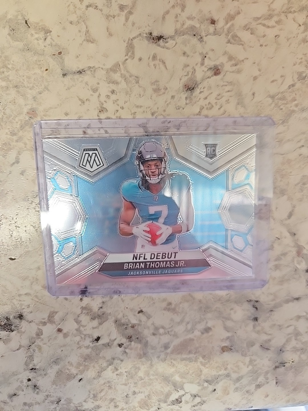 2024 Panini Mosaic - NFL Debut Brian Thomas Jr. #282 Silver Prizm (RC)