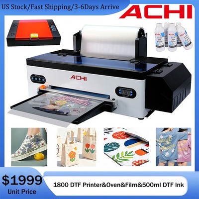 A3 DTF 1800 Printer Direct to Trasnfer Film T-shirt Print Machine Business &Home