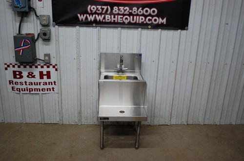 Perlick TS18BLW 18" Stainless Steel Underbar Dump Sink w/ Blender Shelf