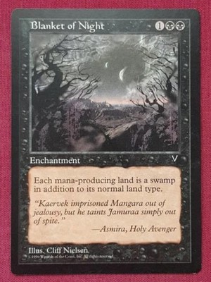 ''Decke der Nacht'' - Magic The Gathering Karte - Visionen