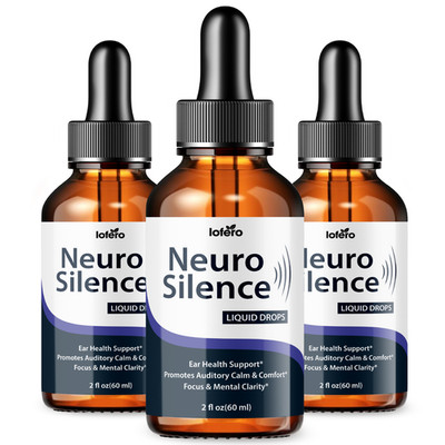(3 Pack) Neuro Silence Ear Drops Natural Hearing Support Supplement (6 oz)
