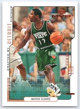 2000-01 Upper Deck MVP #199 Mateen Cleaves Detroit Pistons
