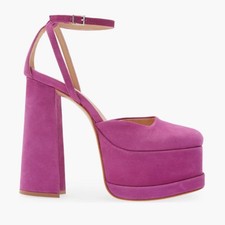 Schutz Luan Ankle Strap Platform Pump Size 7
