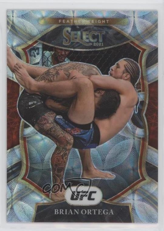2021 Panini Select UFC Concourse Scope Prizm Brian Ortega #8 0bt4