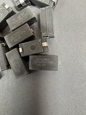5x API 4922-29L Power Inductor 220uH ±15% SMD High Current CAGE 6U603