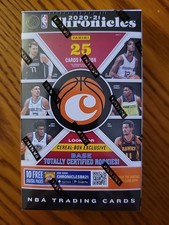 2020-21 Panini Chronicles Basketball Cereal Box Factory Sealed Unopened Wax SC