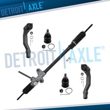 5pc Complete New Manual Steering Rack And Pinion Suspension Kit For Honda Civic