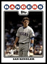 2008 Topps Ian Kinsler Texas Rangers #314