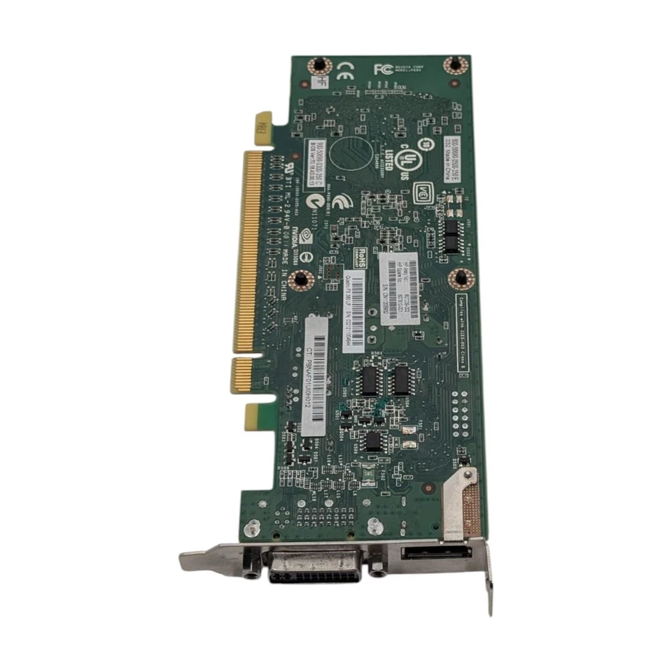 HP NVidia Quadro FX 380 512MB DDR3 PCI-E Video Card 607239-002 607810-001 - Image 2 of 4