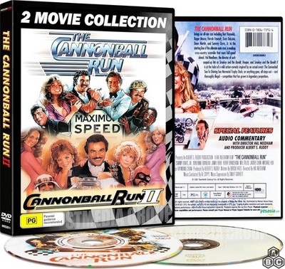 The Cannonball Run 1 & 2 Collection DVD [Region Free]