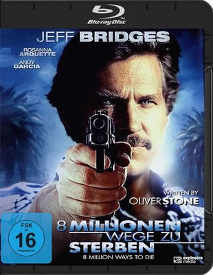 8 MILLIONEN WEGE ZU STERBEN - JEFF BRIDGES - BLU-RAY