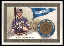 2021 Topps Allen & Ginter T51 MURAD Reimagined Christian Yelich Milwaukee