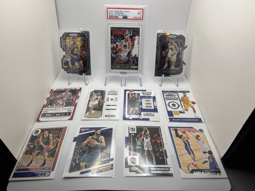 Klay Thompson #20 2022 Panini Hoops Road to the Finals card
