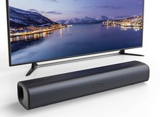 17" Sound Bar for TV | Home Theater Surround Sound System, Bluetooth 5.3, Wall-M