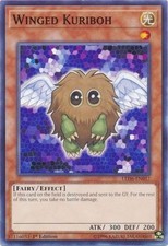 Winged Kuriboh - LED6-EN017 - Common - 1st Edition - Heavily Played