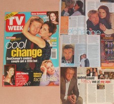 TV WEEK 1999 - DAVID WENHAM/SIGRID THORNTON Cover MICHAEL CAINE Rebecca Gibney