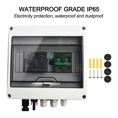 PV Combiner Box MCB Protection Replacement 1 In 1 Out 200*150*95mm - Picture 7 of 12