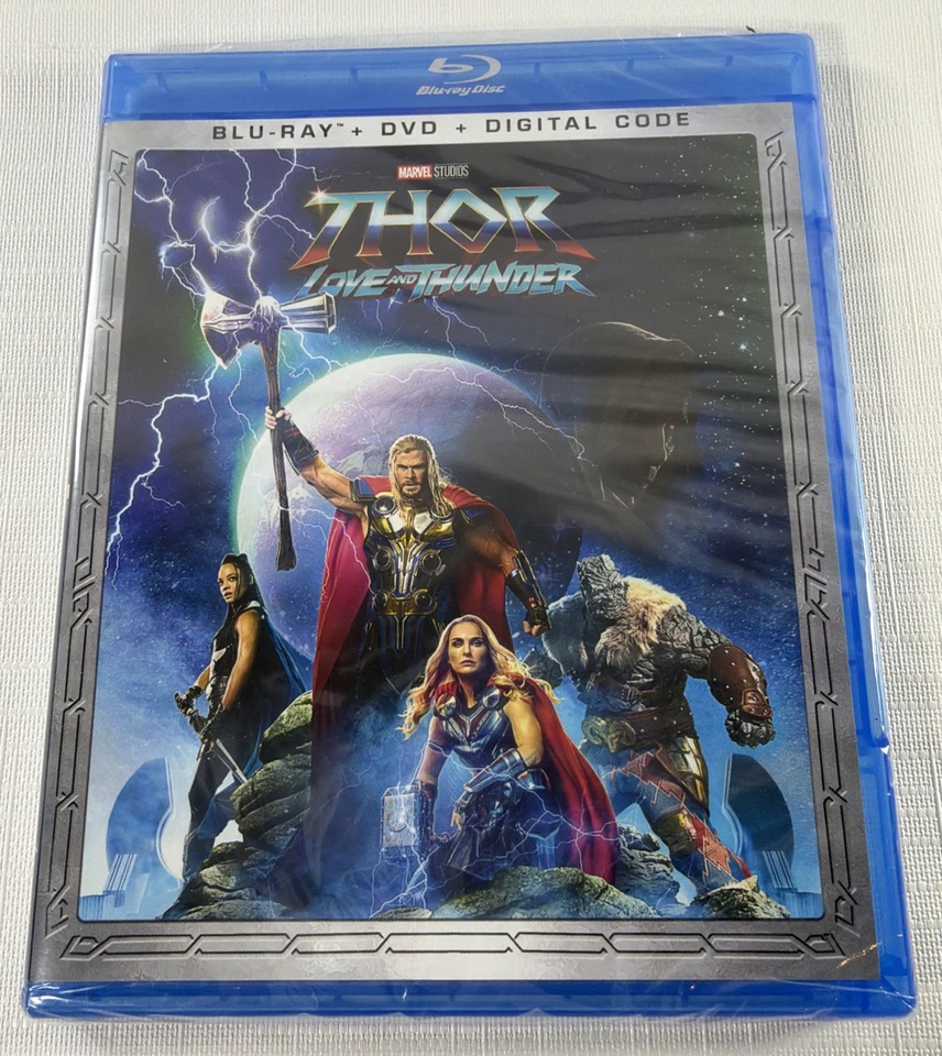 Thor: Love and Thunder (Blu-ray + DVD) Brand New  - Slipcover - Image 3 of 4