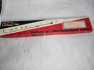 #ad Snap on 5 piece carburetor and distributor adjusting set $80.00