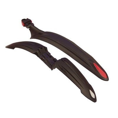 Fahrrad Steckradschutz 26 27,5 28 29 Zoll Cross Country Set vorn hinten schwarz