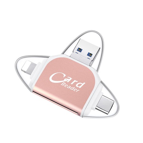 Lecteur de Cartes Mémoire 4 en 1 Compatible Universel pour Transfert de Données - Photo 11/15