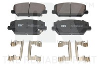 NK Bremsbelagsatz Scheibenbremse 2299109 FüR Hyundai I30 Fastback PDE Pden PD JF