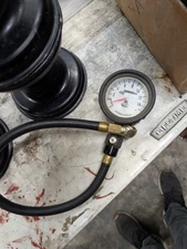 Longacre 0-15 PSI Tire Air  Pressure Gauge kart racing 