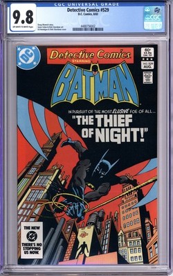 Detective Comics #529 CGC 9.8 NM/MT BATMAN DC 4488756002