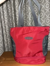 Keen Hybrid Transport Insulated Deluxe Lunch/picnic Tote. Red/gray. New