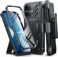 for Phone 17 Phone Case: Military Grade Rugged Cell Phone Cover with Kickstand &