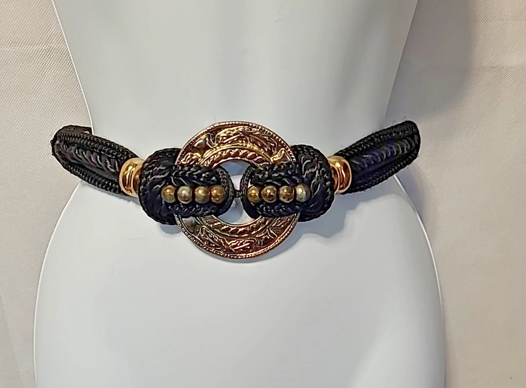 Rope Black Belts for Women for sale | eBay display picture 3