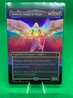 Avacyn, Angel of Hope *Borderless Foil* | 2XM Double Masters MTG Topper