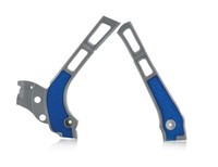 Acerbis Rahmenprotektoren X-Grip Silber Blau FüR Yamaha YZ 250 2006-2025