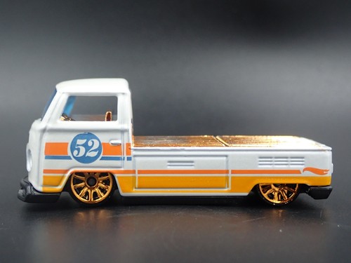 1967-1979 VW Volkswagen Tipo 2 T2 Singolo Cabina Pick-Up 1:64 Modello Auto - Foto 2 di 7