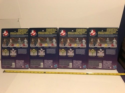 Set of 4 Hasbro Kenner THE REAL GHOSTBUSTERS Action Figures w/ Accessories NEW - Picture 11 of 12