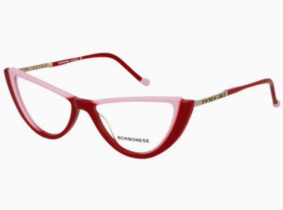 Brand New 2025 BORBONESE Women Eyeglasses BEV 6143 COL.05 Authentic Italy Frame