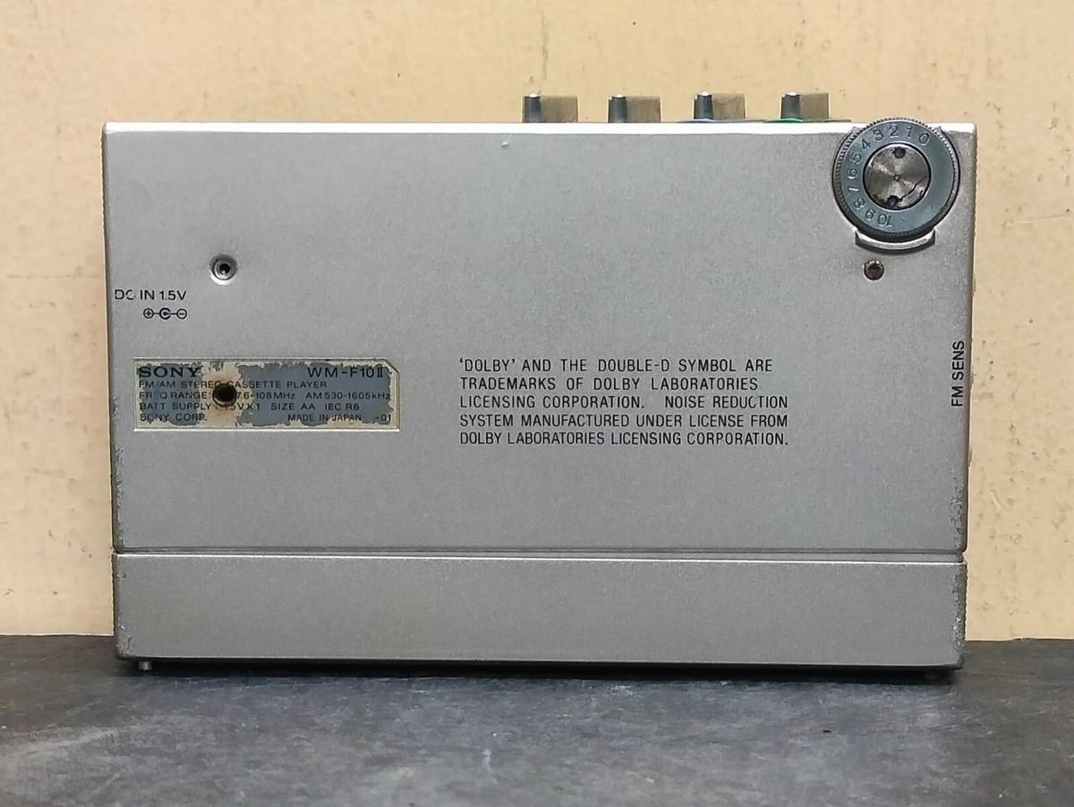 WM-F10 Ⅱ SONY カセットプレイヤー Vintage Sony WM F10