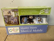 CoCaLo Baby Nursey Monkey Mania Musical Mobile
