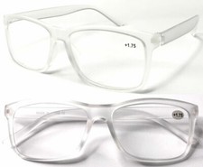 High Quality Big Lens Simple Plain Plastic Reading Glasses/Comfort Design Frame