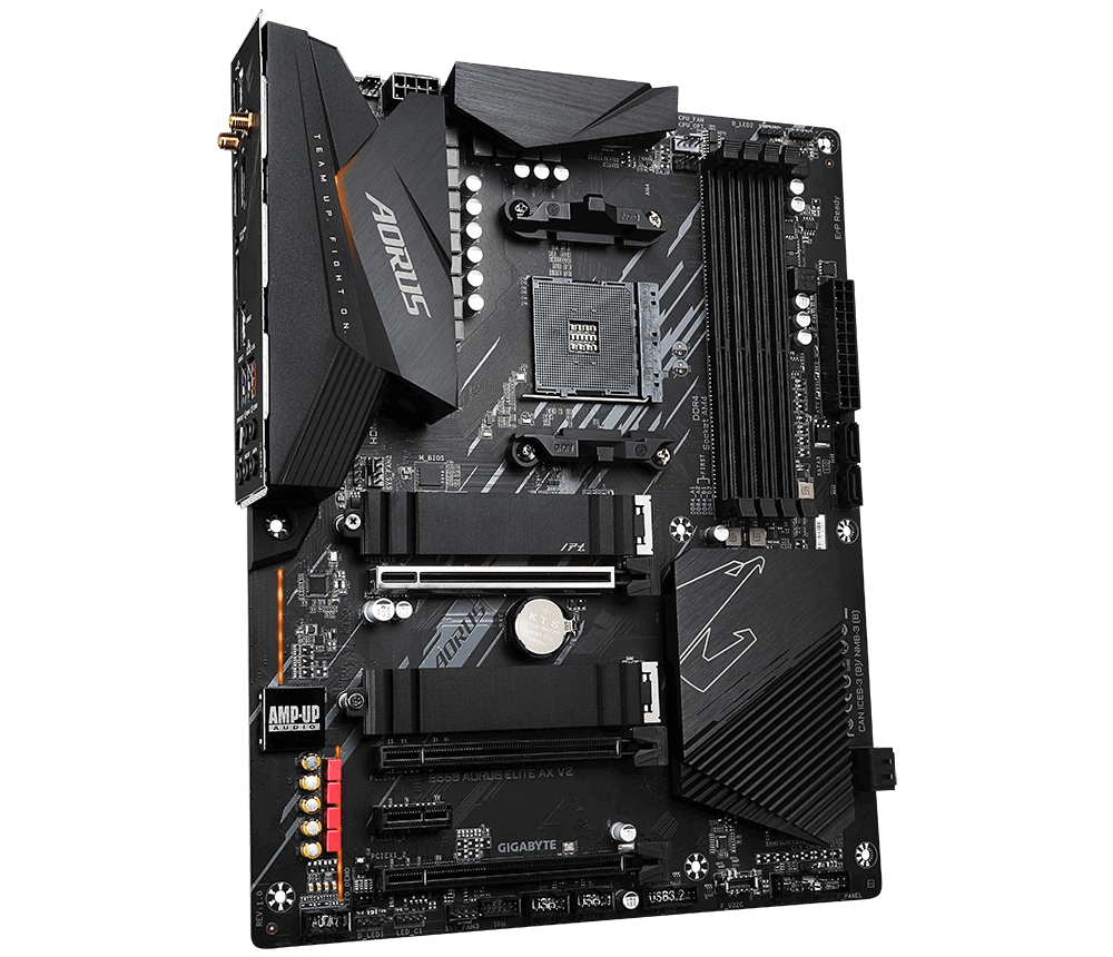 Gigabyte B550 AORUS ELITE AX V2 Motherboard CPU AM4 AMD Ryzen DDR4